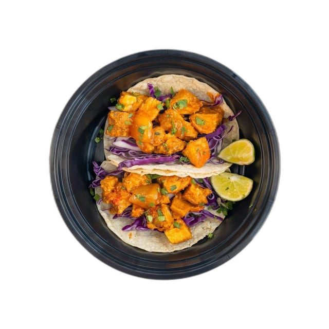 Mango Chicken Tacos.