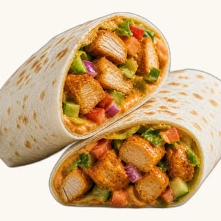 Soy Tikka Wrap